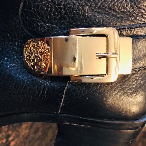 VINCE CAMUTO OTK LEATHER BOOTS - Picture 4 of 8